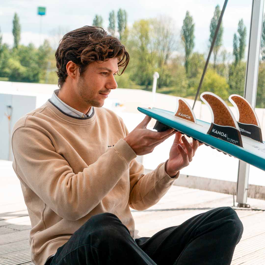 Eco Kork River Thruster Finnen Set / FCS2