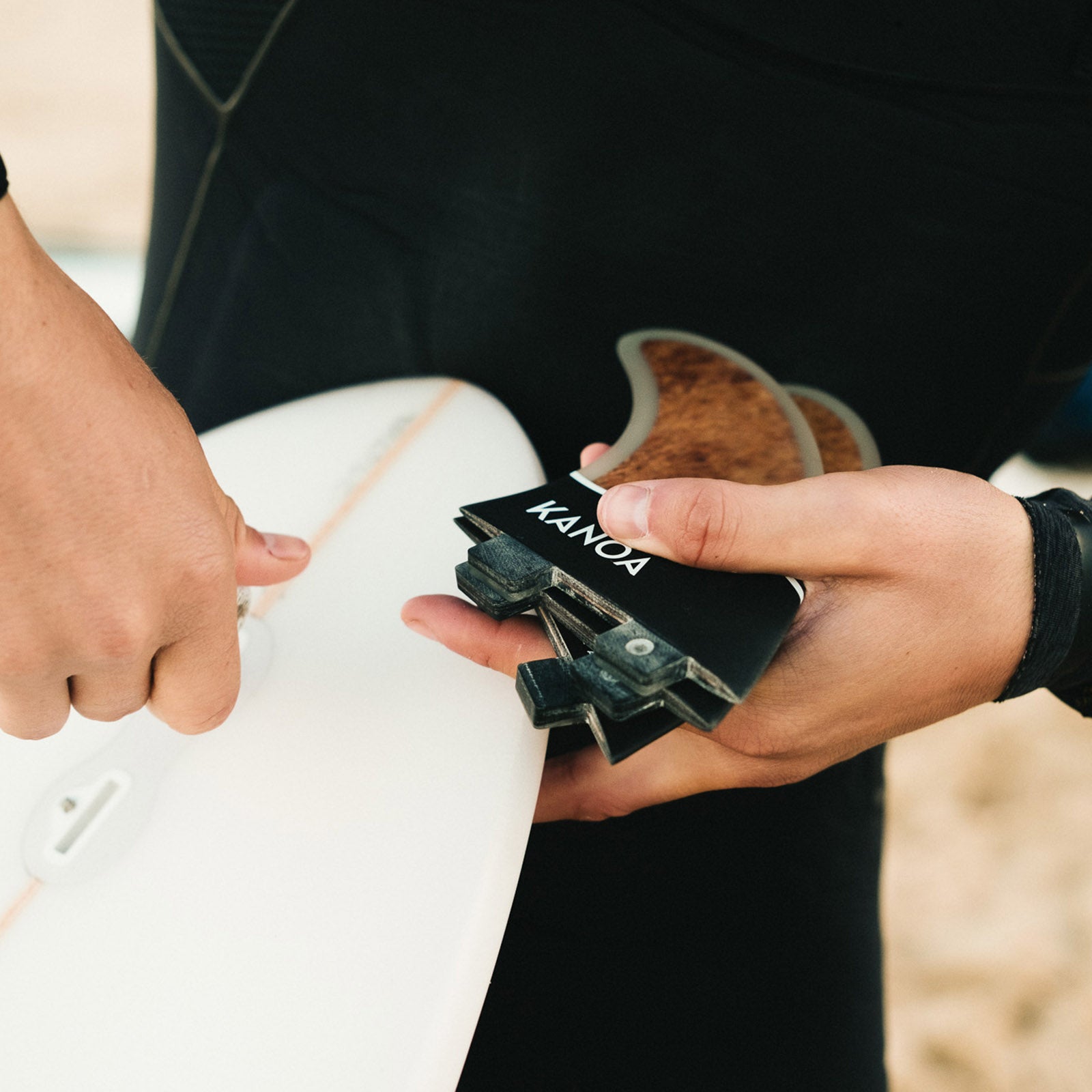 Eco Cork Quad Fin Set / FCS1