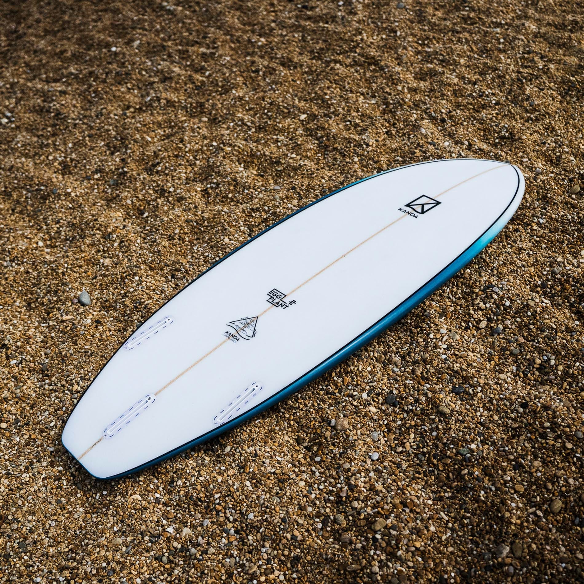 Eggplant Surfboard – Boarddetail