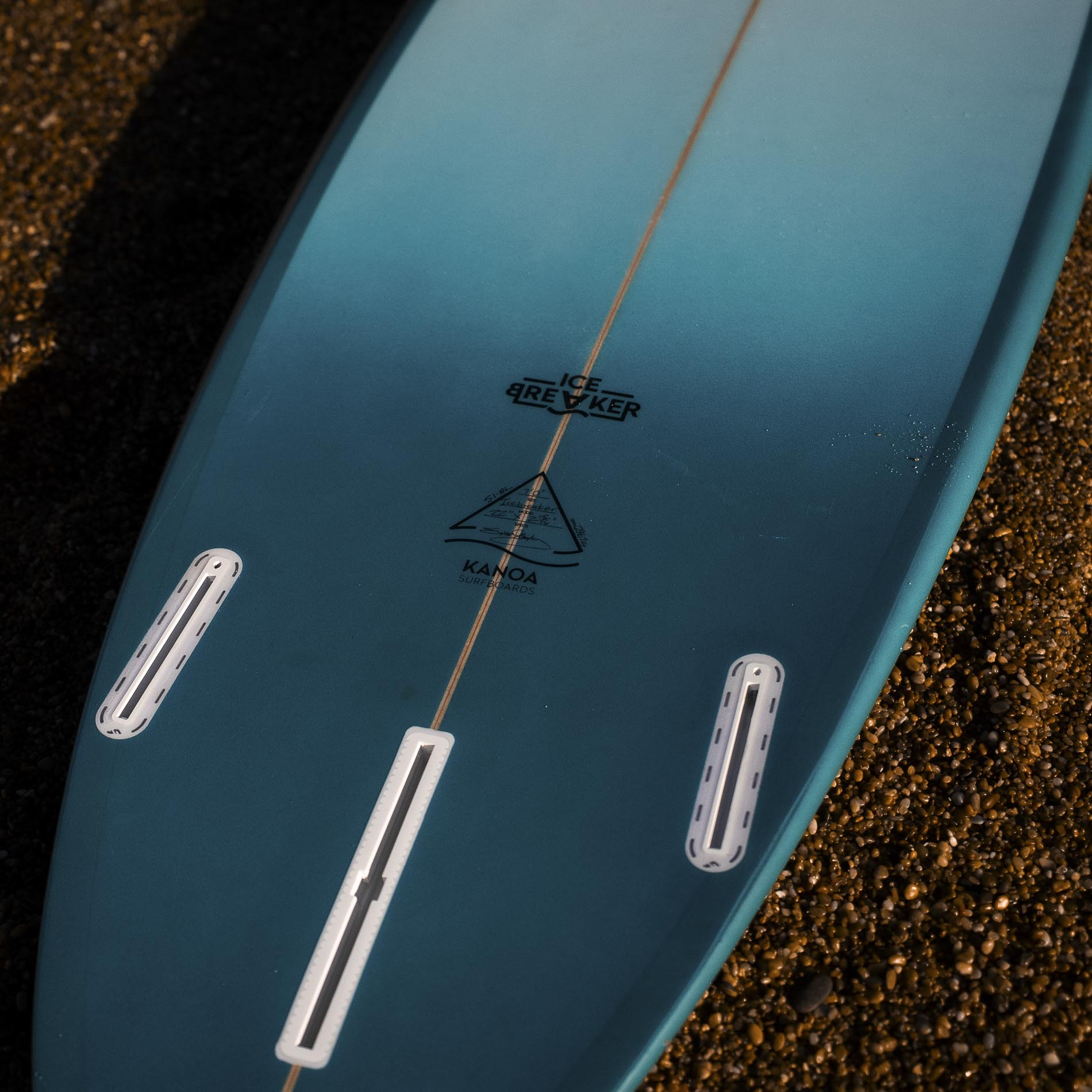 Icebreaker Surfboard – Detailaufnahme