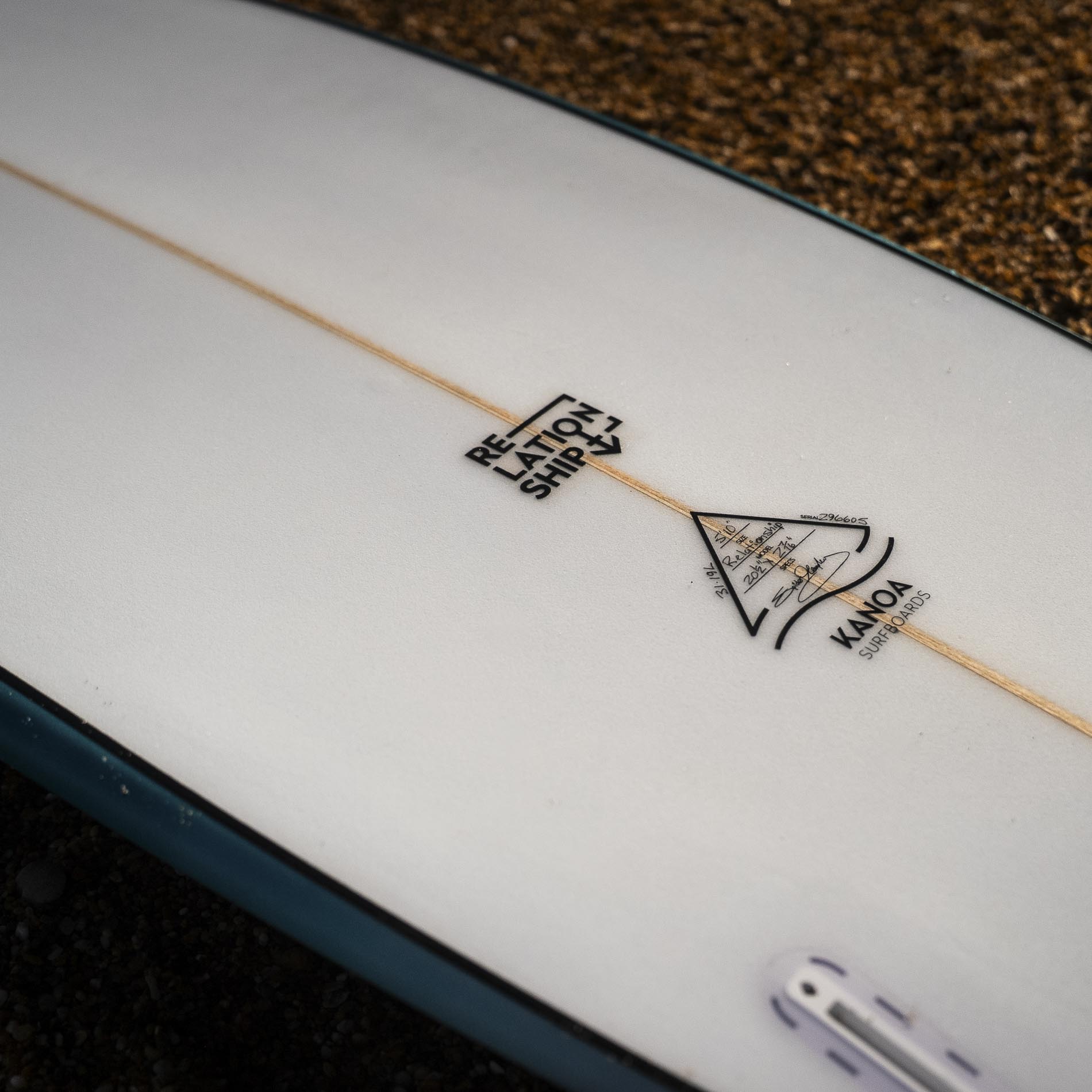 Relationship Surfboard – Detailaufnahme