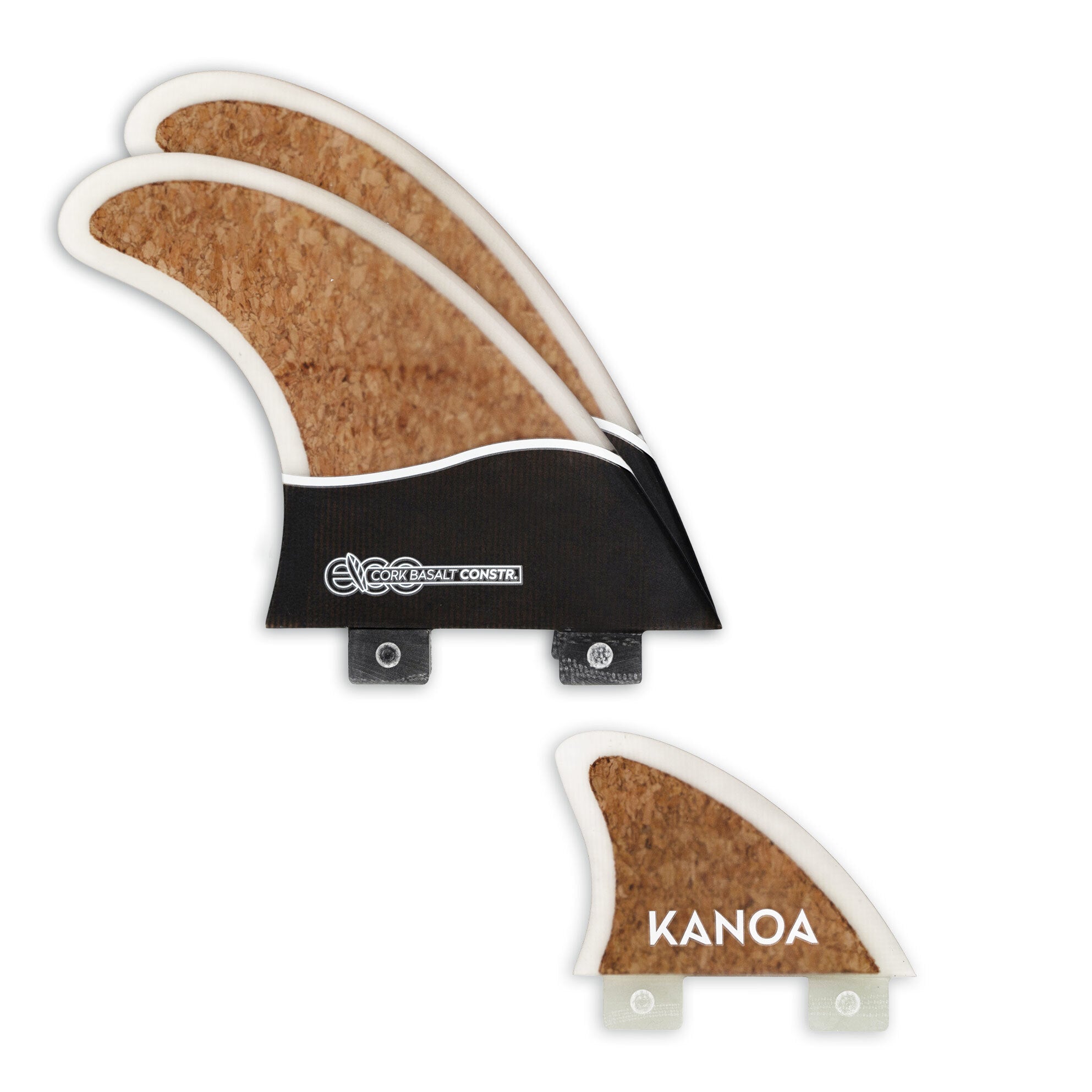 Eco Cork River Thruster Fin Set / FCS1