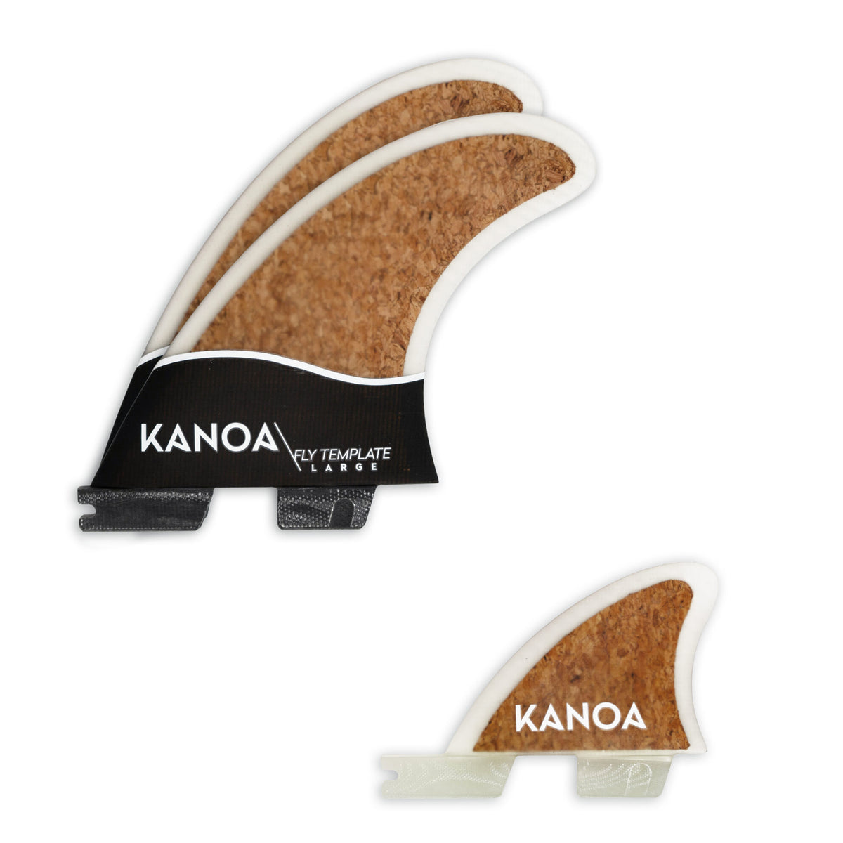 FCS II KA Thruster フィン LARGE Eco Kork River Thruster Finnen Set / FCS2 – KANOA Surfboards