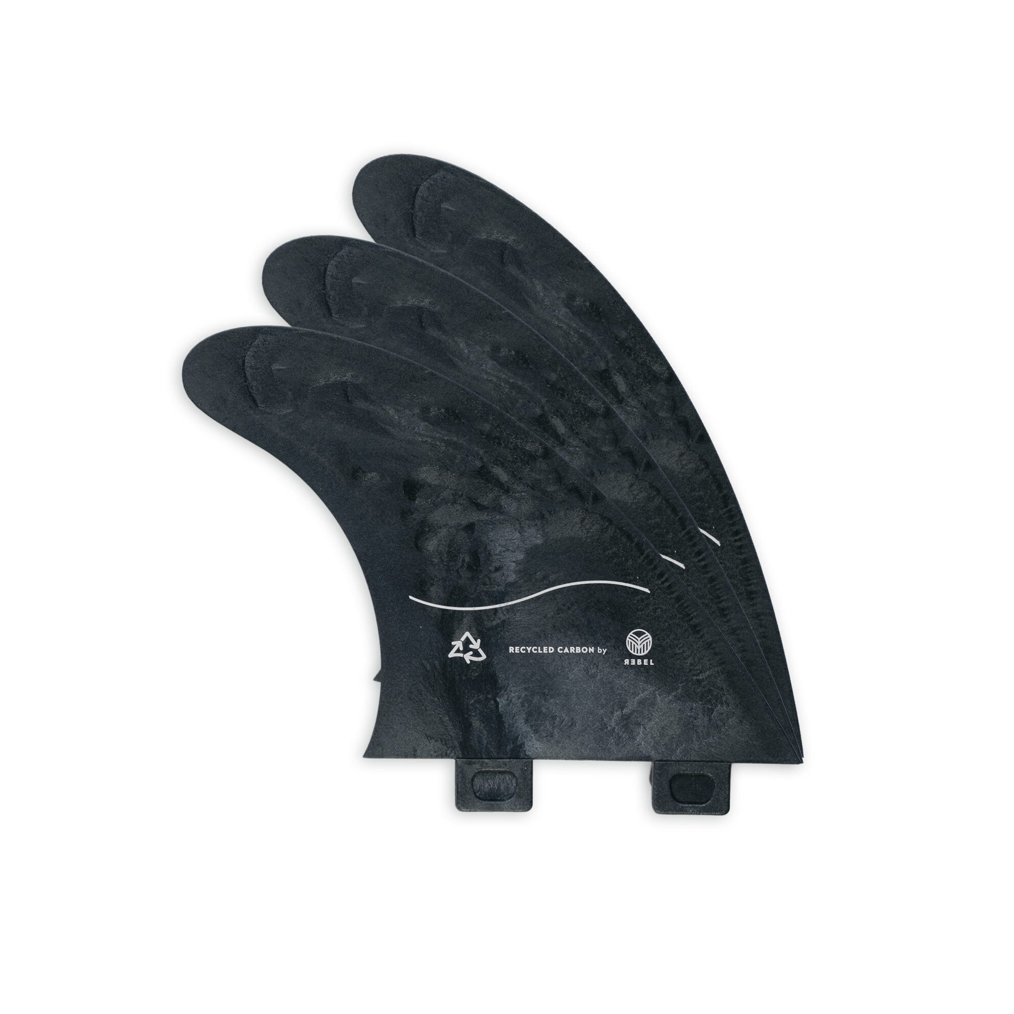 Recycled Thruster Fin Set x Rebel / FCS1