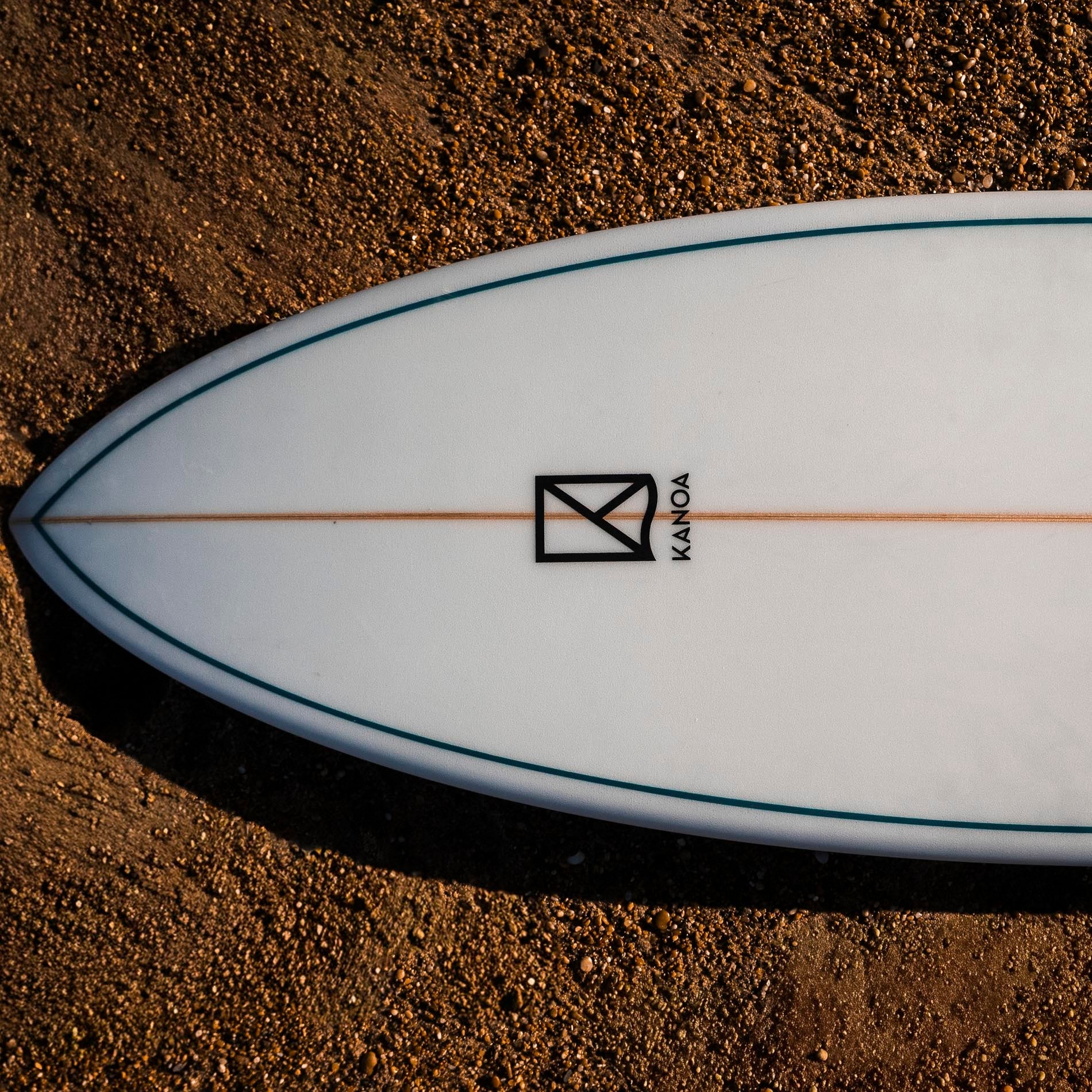 Twin Tonic Surfboard – Detailaufnahme