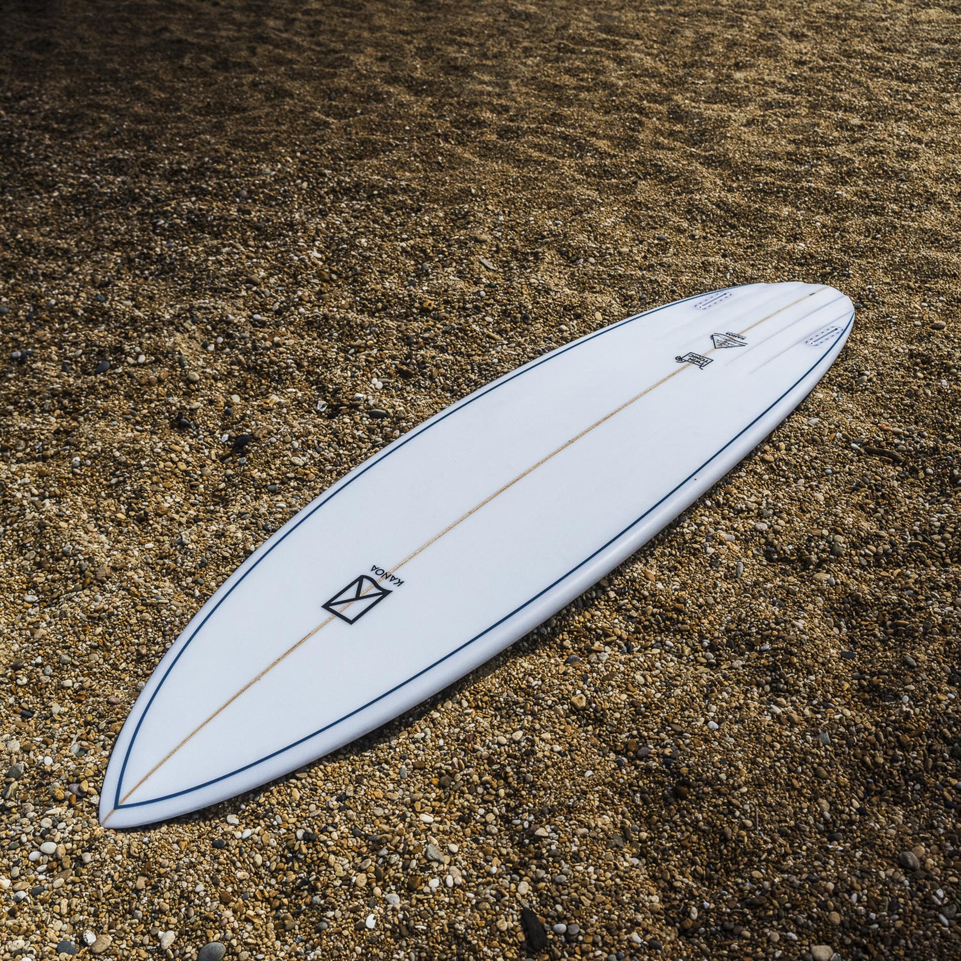 Twin Tonic Surfboard – Detailaufnahme