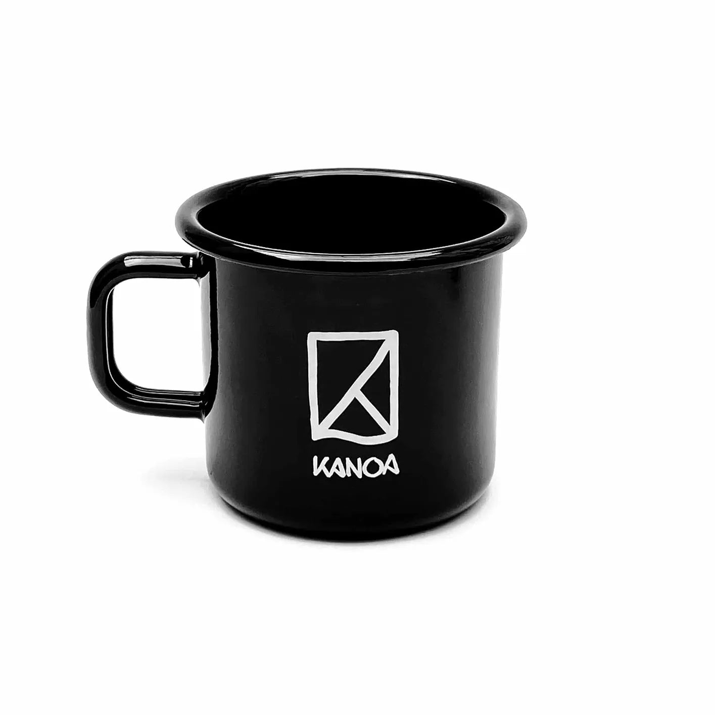 Ocean inspired Emaille Tasse