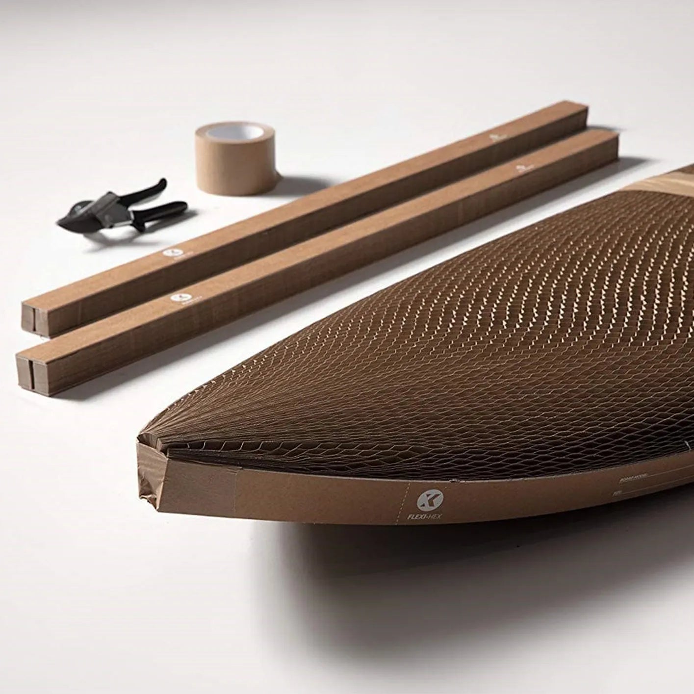 Flexi-Hex Surfboard Verpackung