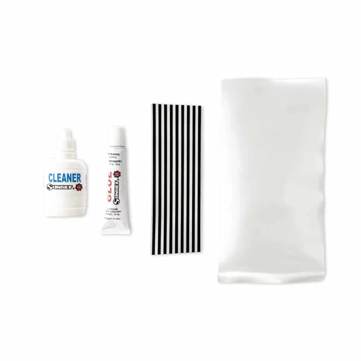 KANOA Foamy Repair Kit for softboards with glue, rail tape & vinyl skin