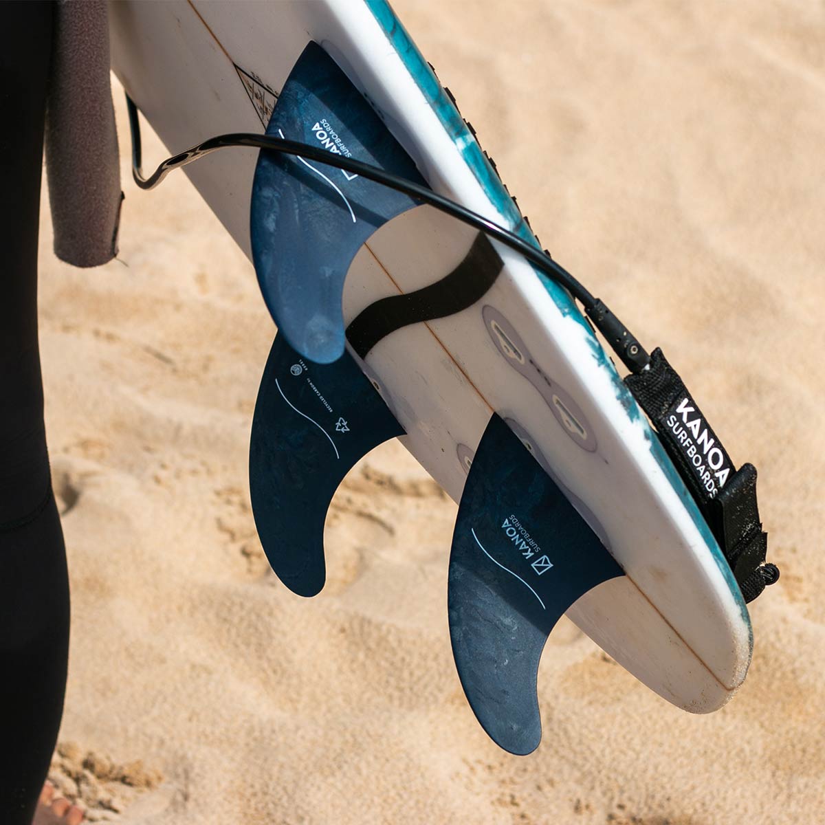 Recycled Thruster Fin Set x Rebel / FCS1