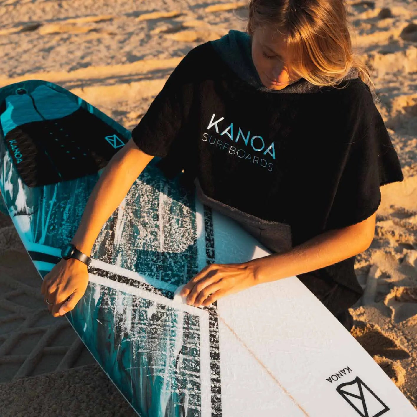 KANOA Surfboards Surfwax Repair Kits and Solarez to treat your board as it deserves