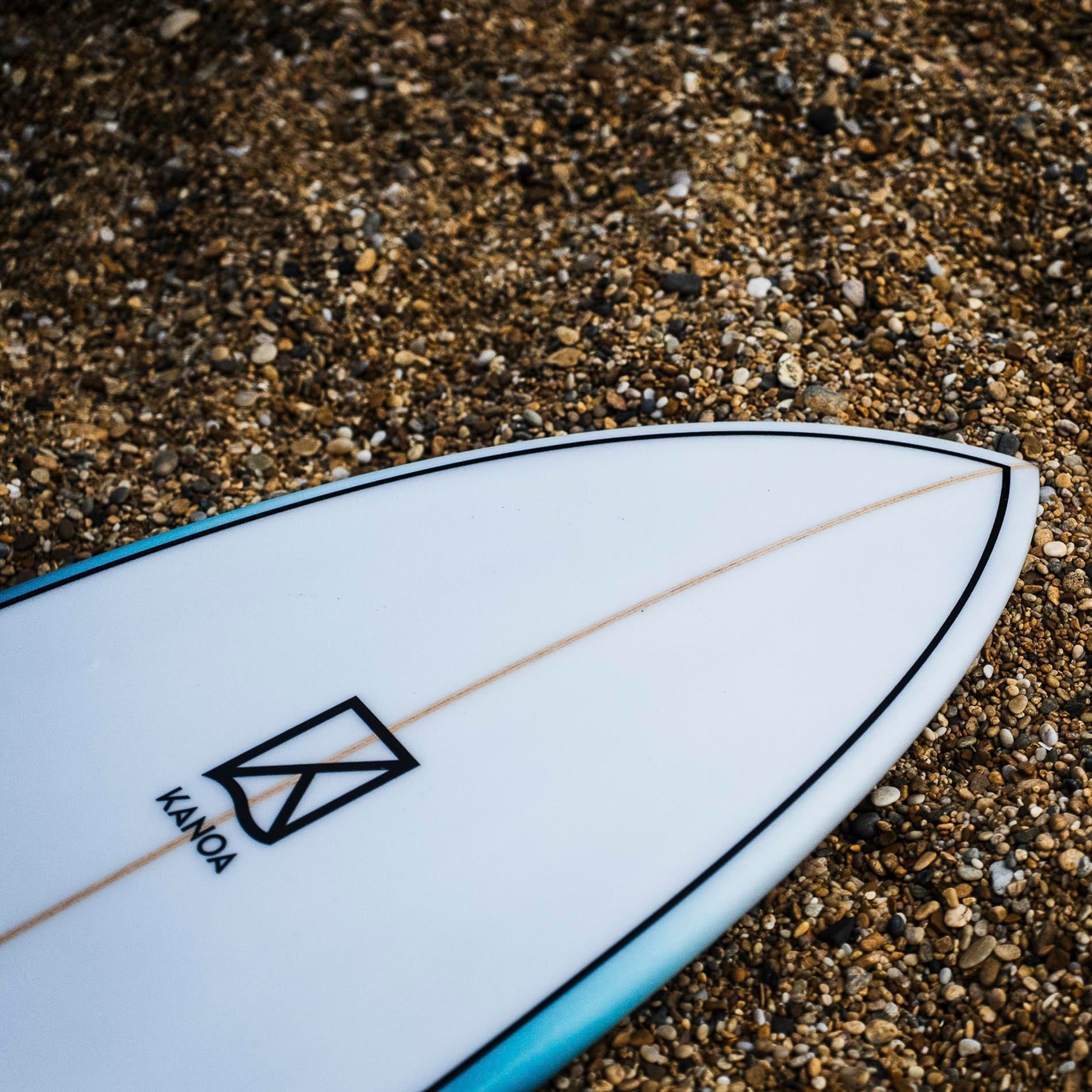 Eggplant Surfboard – Boarddetail