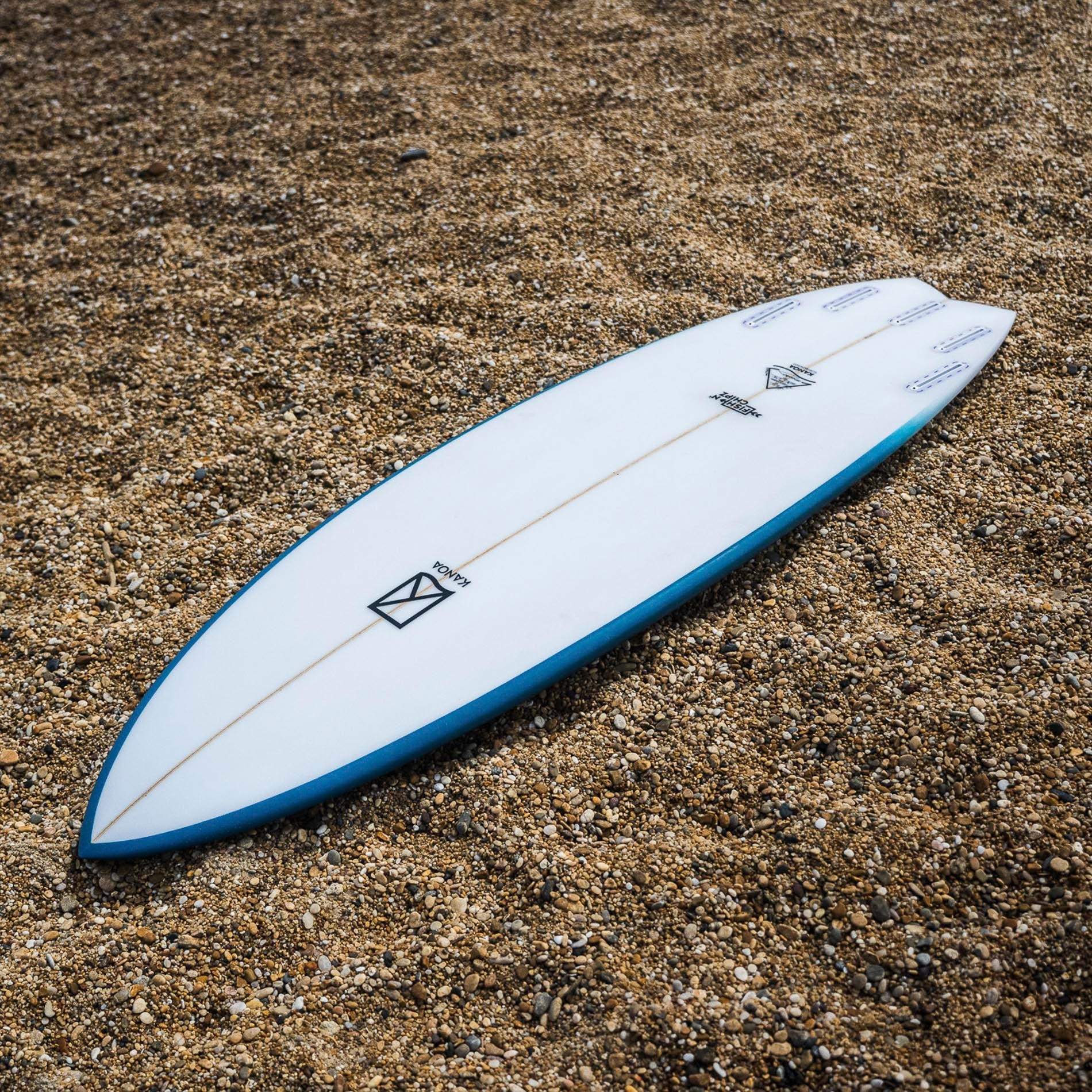 Fish’n Chipz Surfboard – Detailaufnahme