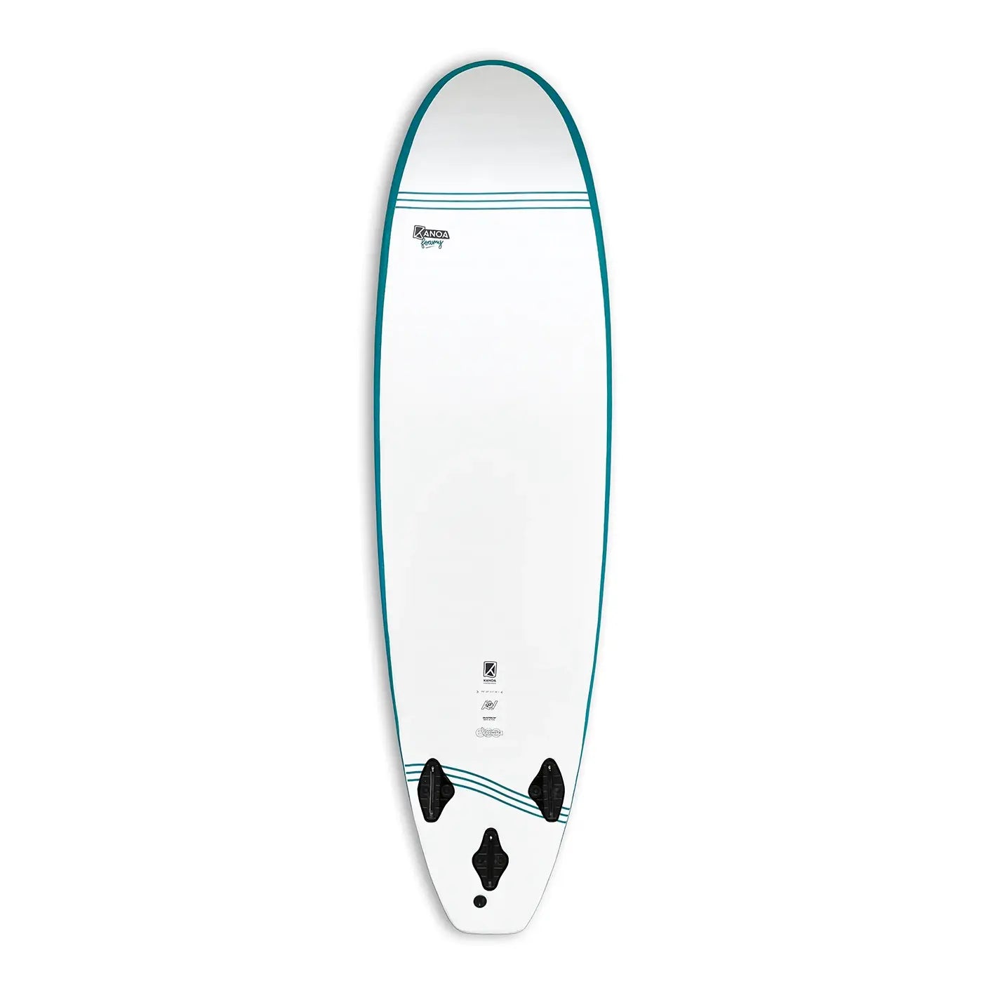 Foamy FUN X - Mini Malibu Performance Softboard – KANOA Surfboards Foamy FUN X - Mini Malibu Performance Softboard – KANOA Surfboards