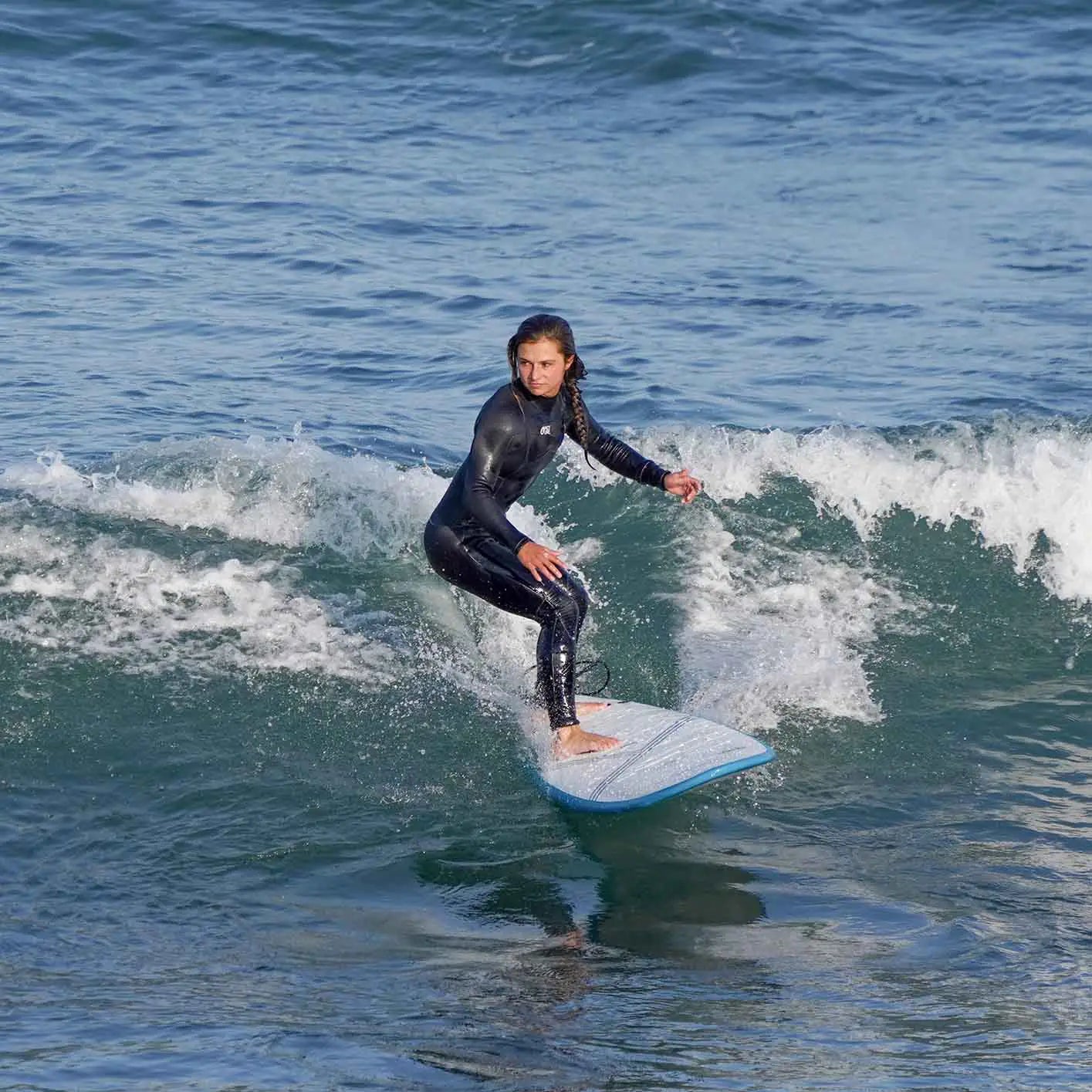 Foamy FUN X - Mini Malibu Performance Softboard – KANOA Surfboards Foamy FUN X - Mini Malibu Performance Softboard – KANOA Surfboards