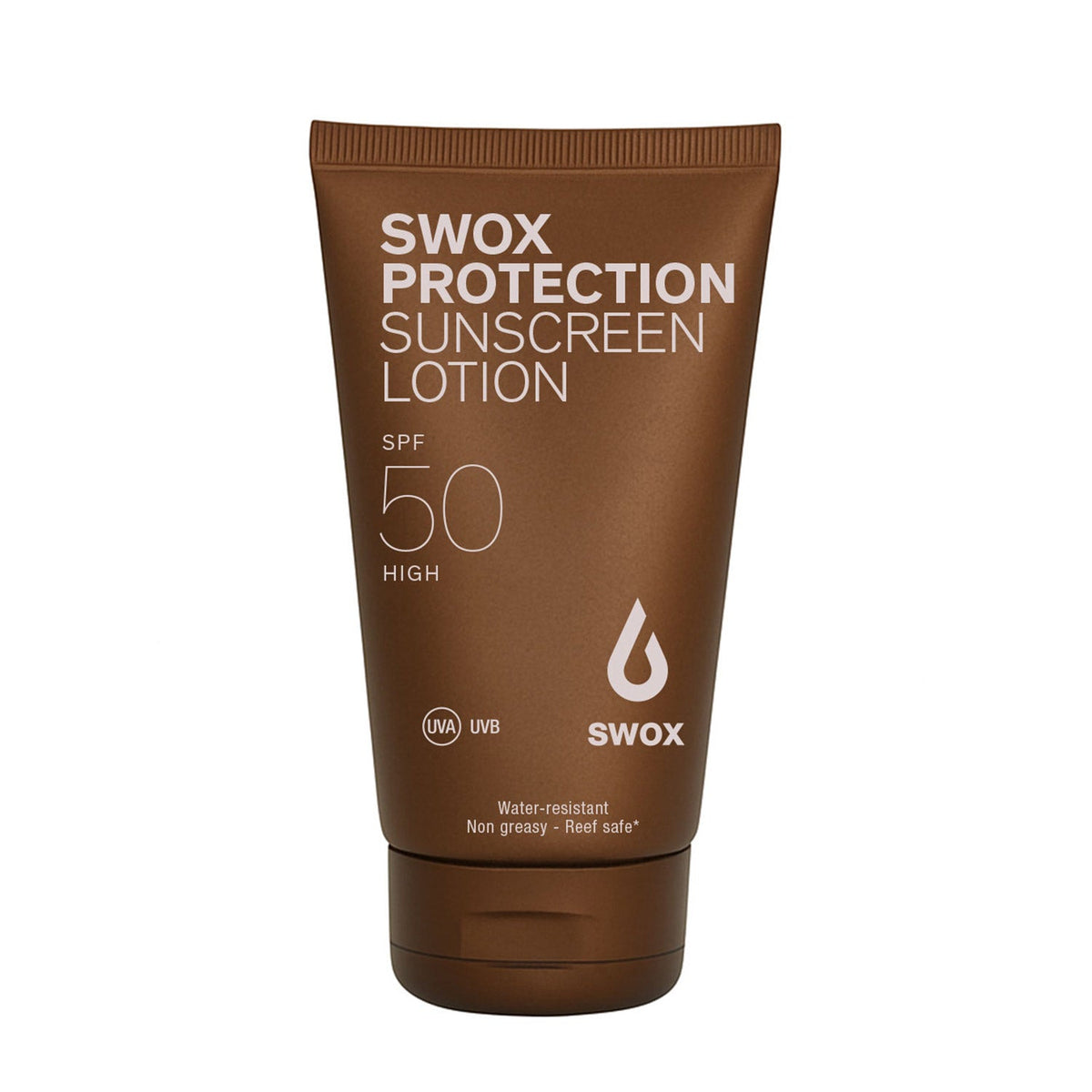 SWOX Sunscreen Lotion SPF 50, 150 ml – front view