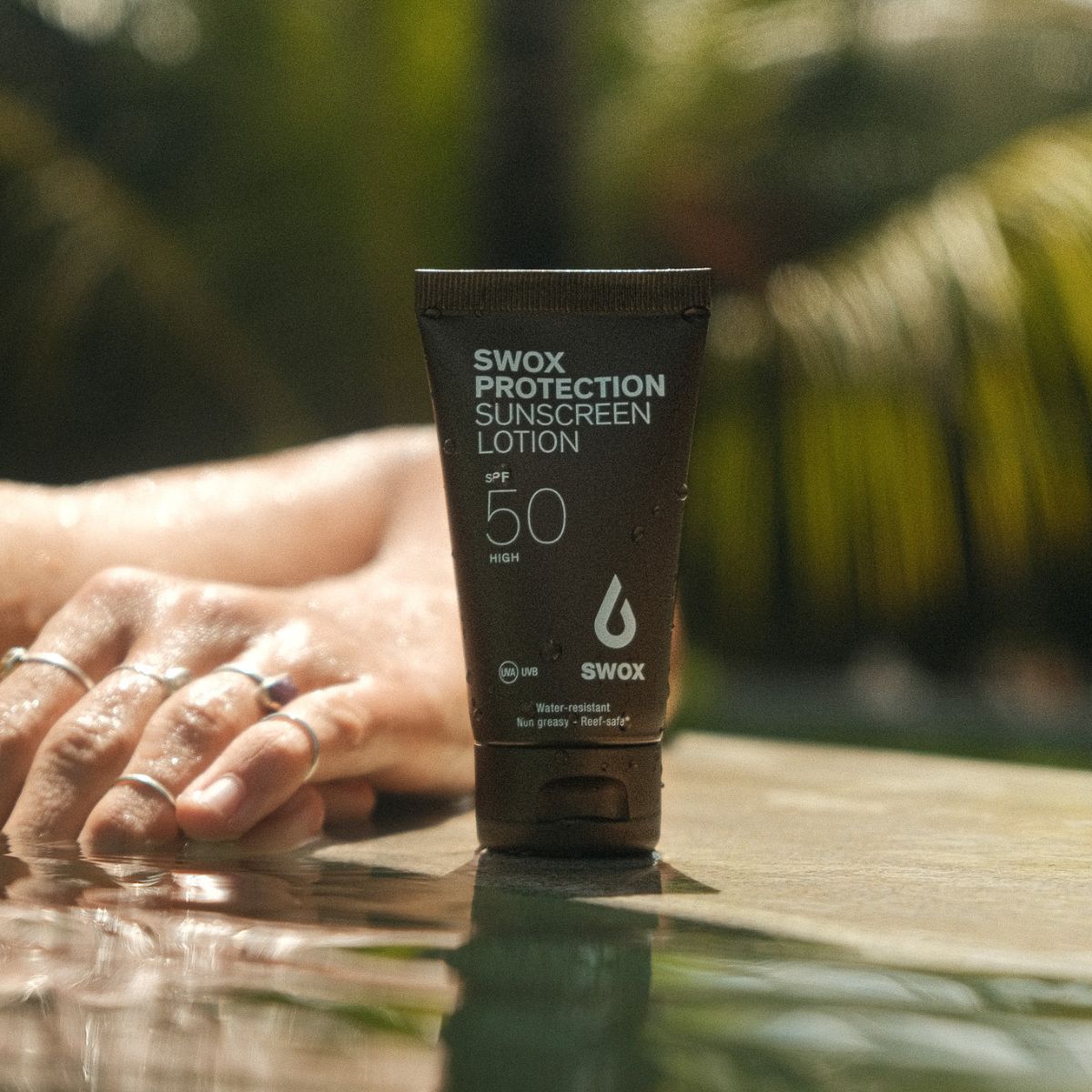 SWOX Sunscreen Lotion SPF 50, 50 ml – lifestyle
