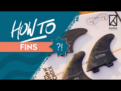 Reef Fin Key Fin Key – KANOA Surfboards